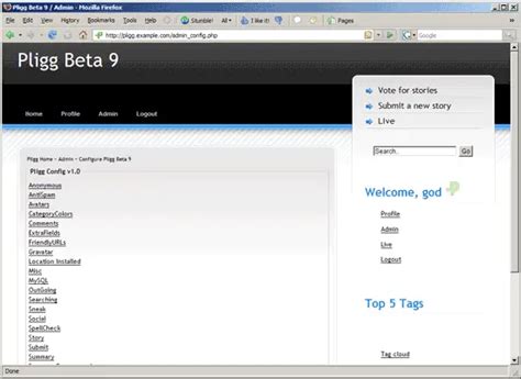 Changing page title of submit a new story page in pligg.